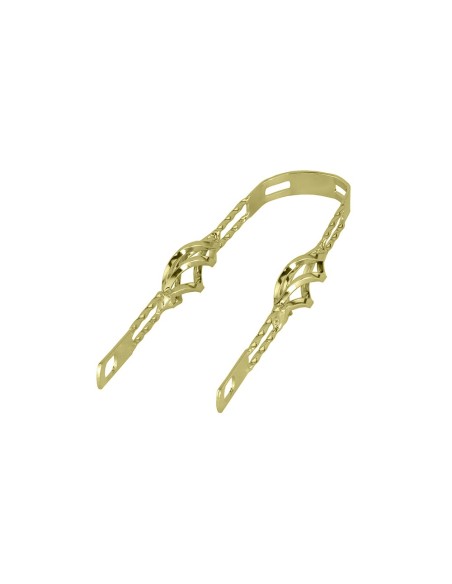 12 Cage Twisted Fender Braces Gold.